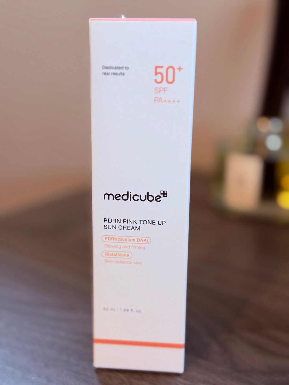 Medicube PDRN Pink Tone Up Sun Cream SPF 50+ PA++++ 50 mL – New Sealed